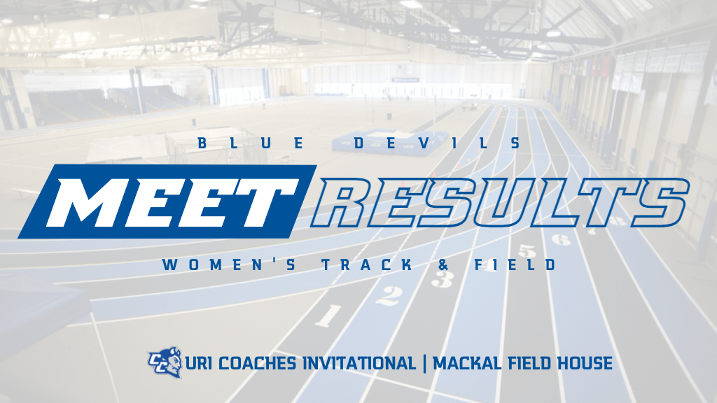 Men's Track Lands Three Top Finishers at URI Invitational on Saturday