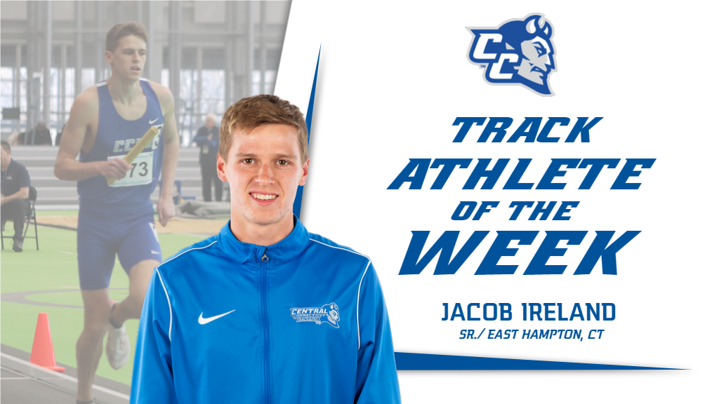 Jacob Ireland Named NEC Track Athlete of the Week