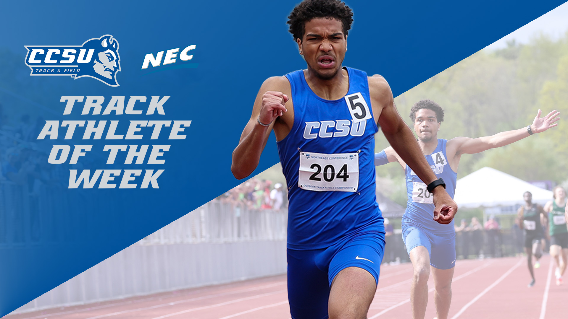 Figueiredo Named NEC Track Athlete Of The Week