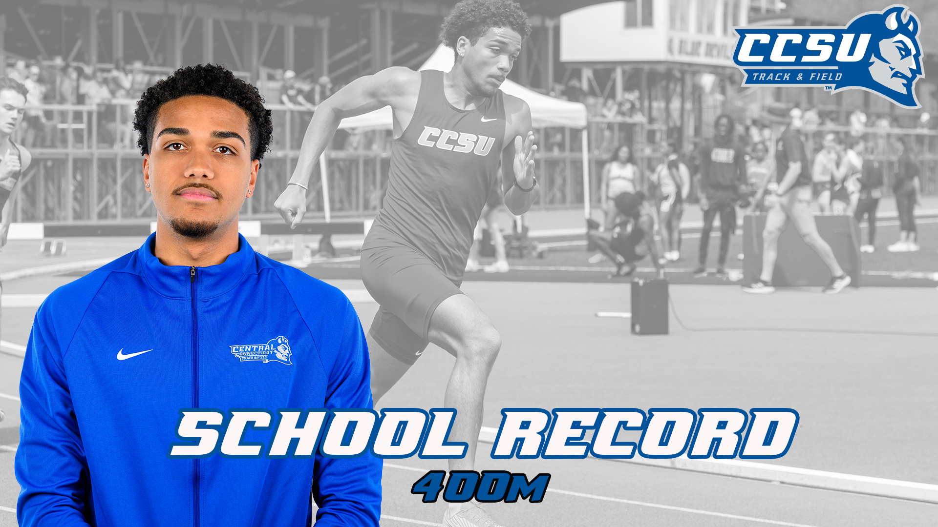Figueiredo Sets Men's Track and Field Mark in 400 at Raleigh Relays