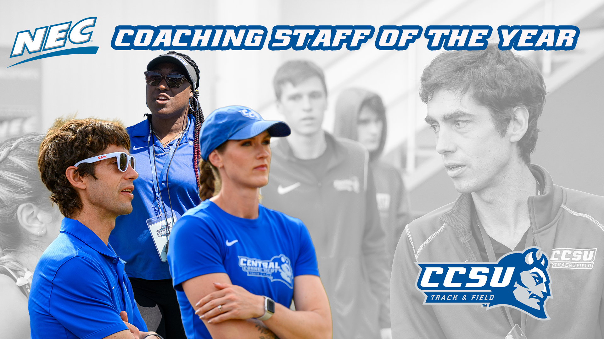 Blue Devils Sweep NEC Indoor Track & Field Coaching Staff Of The Year Honors