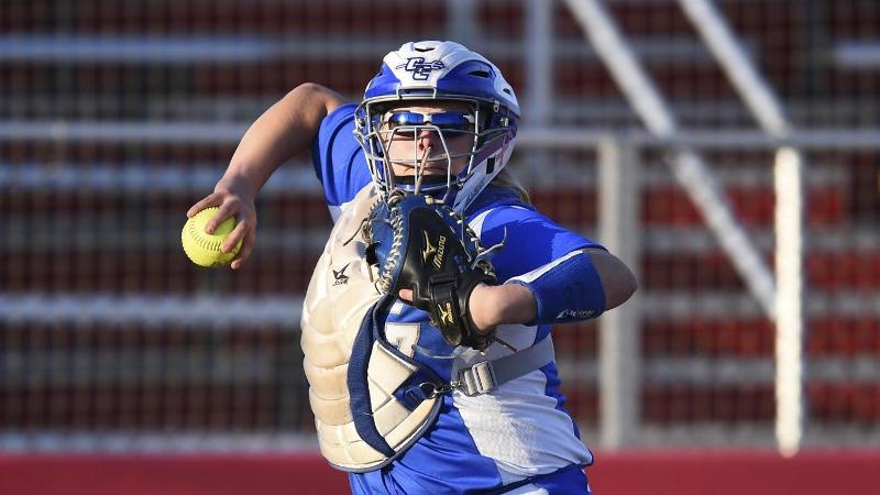 Softball Drops a Pair of One Run Games on Saturday in Charleston