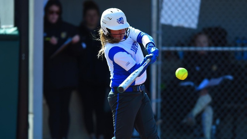 McNulla, Camara Go Yard, Softball Splits Doubleheader with Boston U