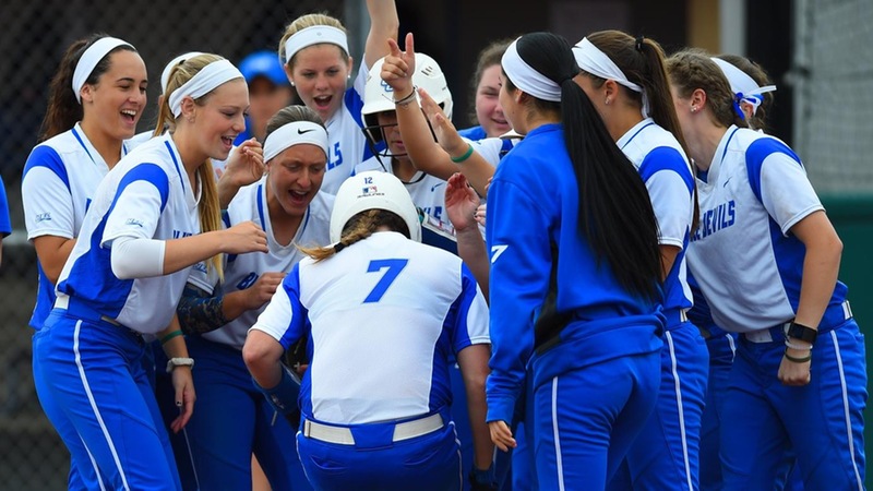 Gleason Earns 100th Win, Softball Sinks Quinnipiac 11-1 in Five Innings