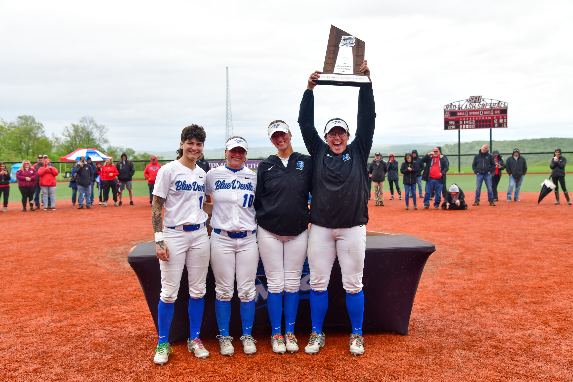 Blue Devils' Rally Falls Short in NEC Final Against Saint Francis