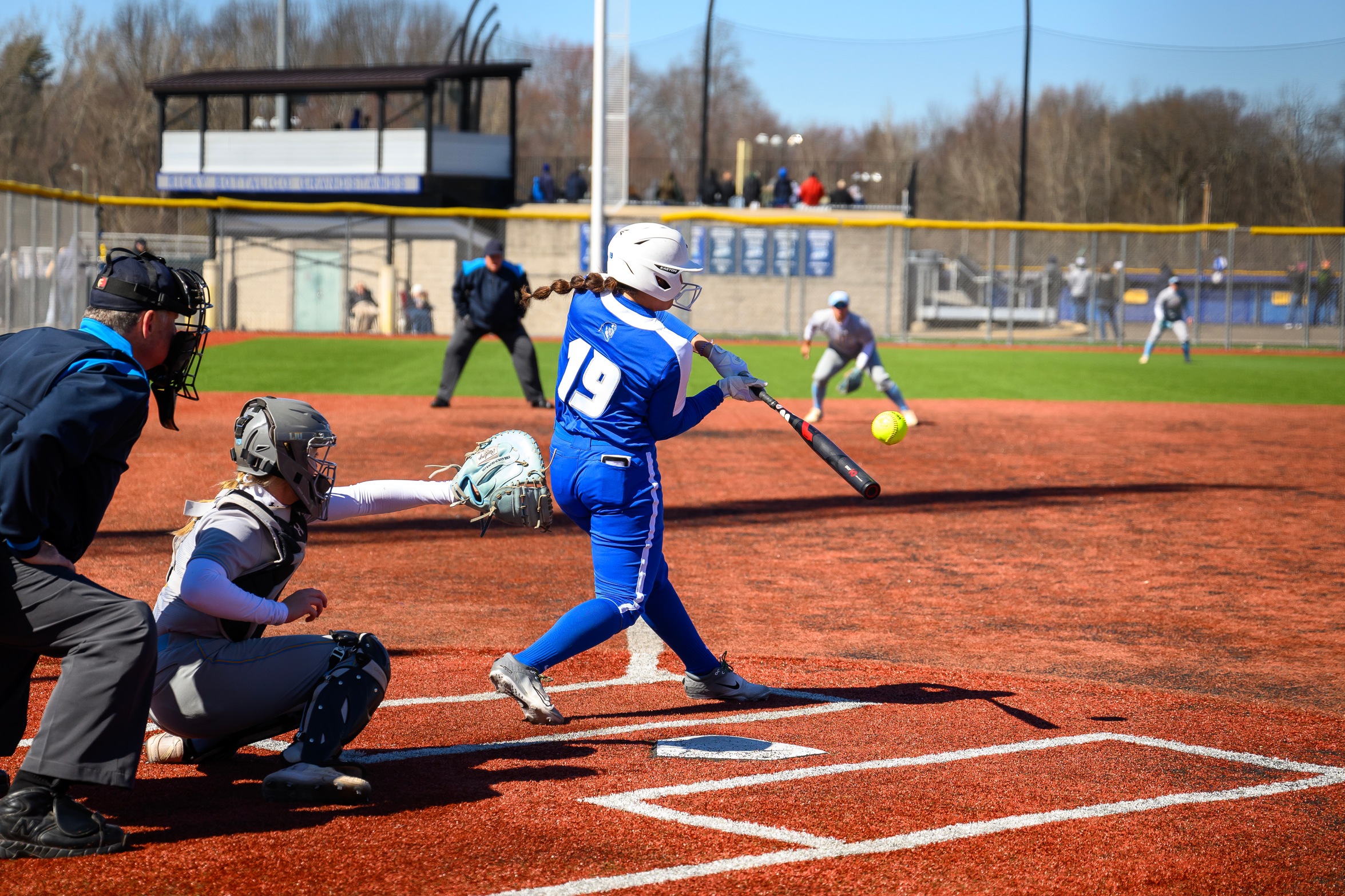 Blue Devils Open Play At Yale Softball Classic With Losses To Sacred Heart And Host Bulldogs