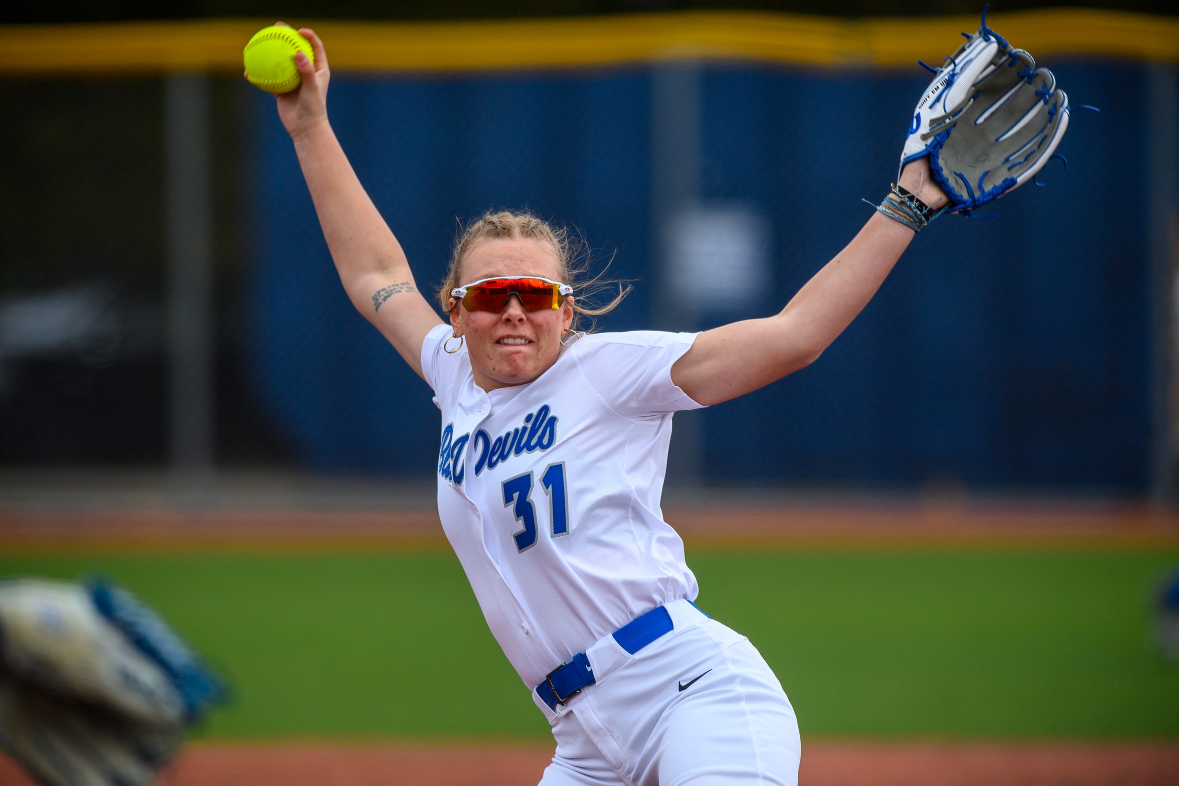 Blue Devils Open NEC Softball Slate With Sweep Of LeMoyne