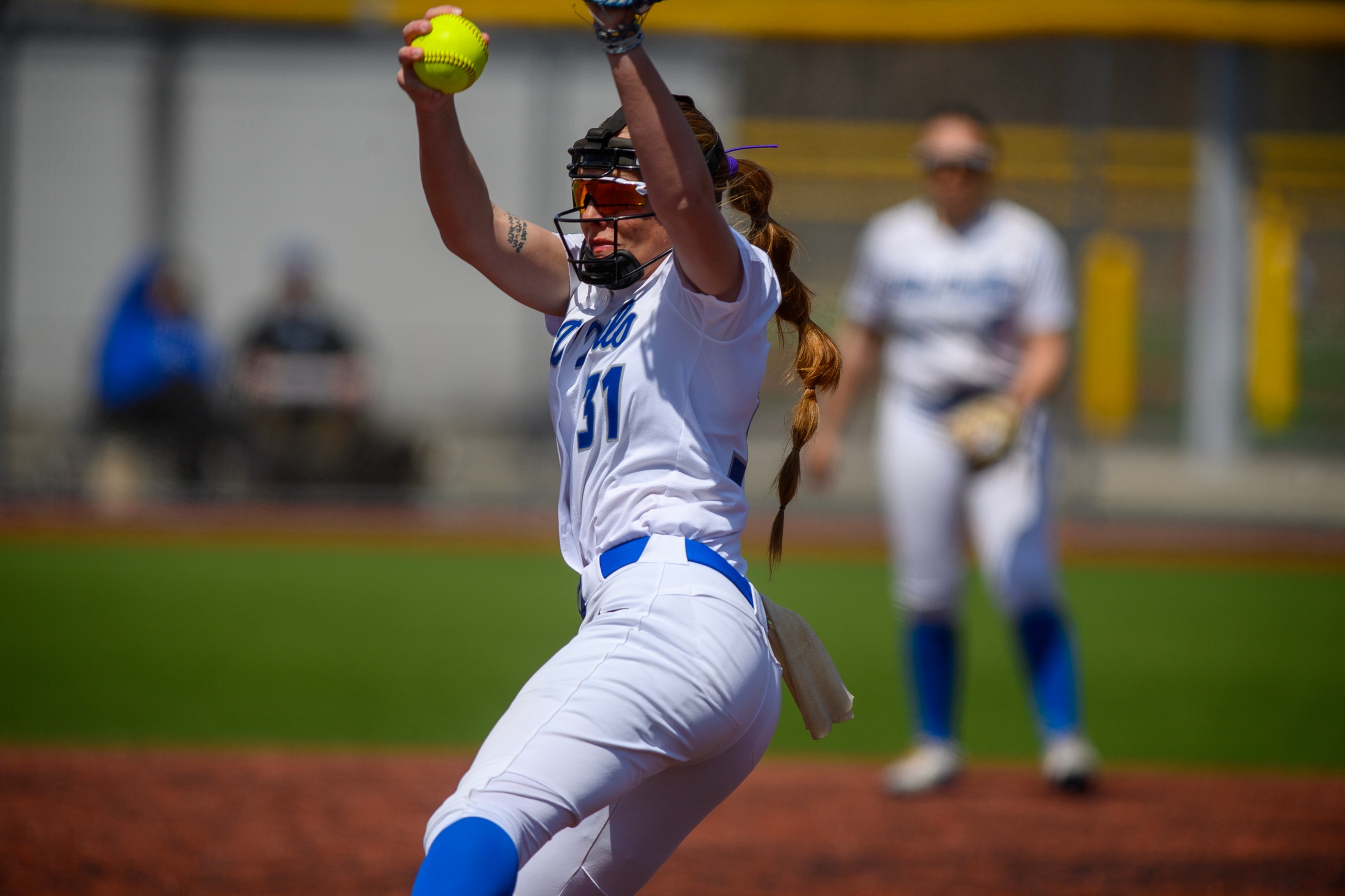 Softball Splits Saturday Contests at Towson Tiger Invite