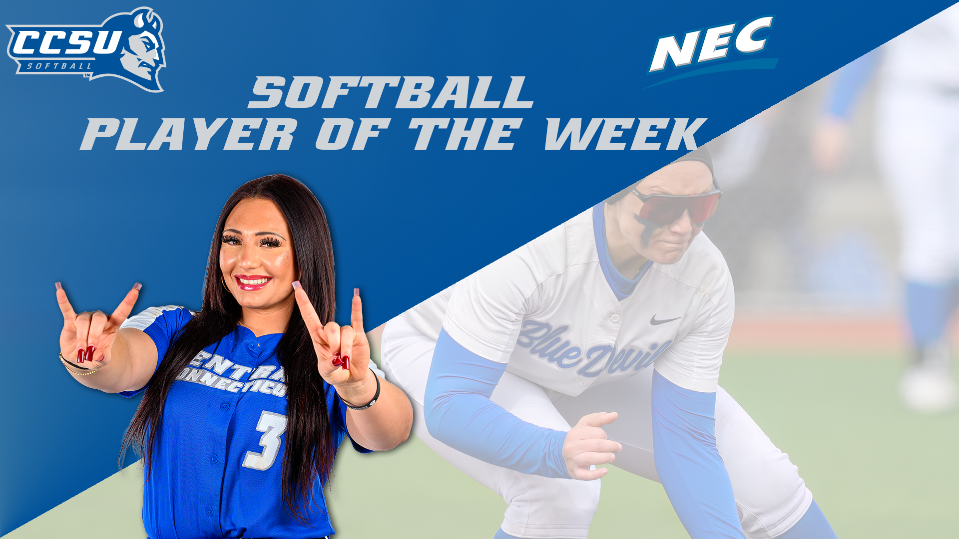 Cino Named NEC Softball Player of the Week; Teal, Warn Prime Performers