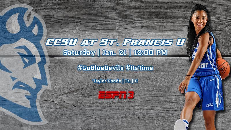 Women's Hoops' Take Business Trip to PA, Visit SFU Saturday