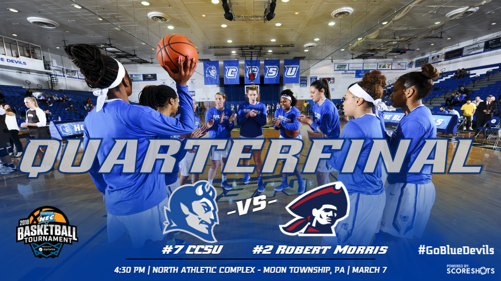 Women's Basketball Deals Robert Morris in NEC Quarters