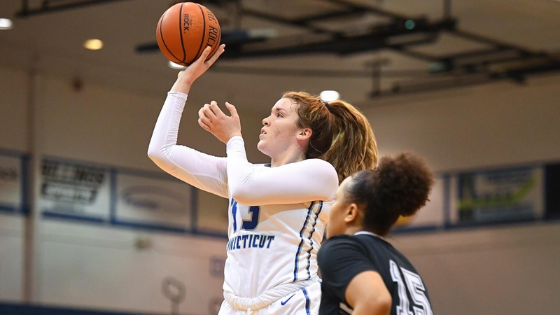 Blue Devils Fall to RMU, 60-40 Monday