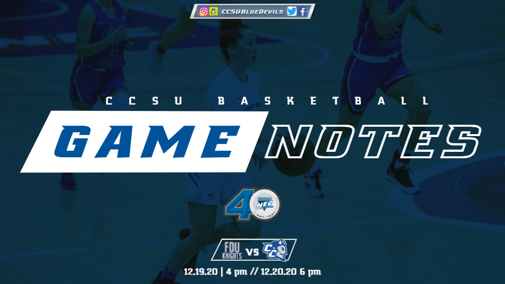 CCSU Women's Basketball Hosts Fairleigh Dickinson for the Season Opener