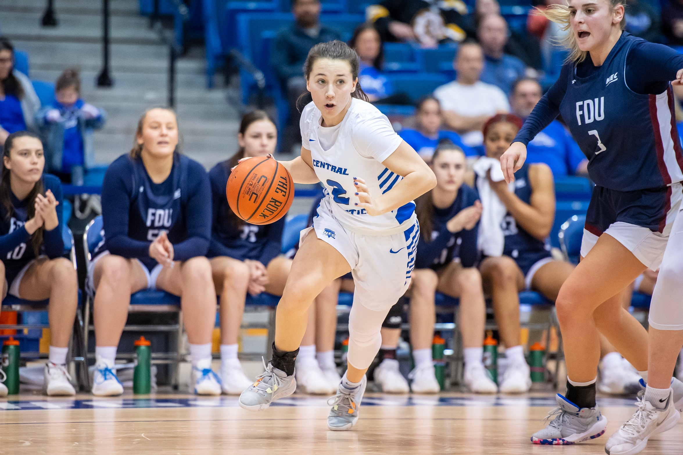 Belle Lanpher scored a team-high 16 points (Steve McLaughlin Photography)