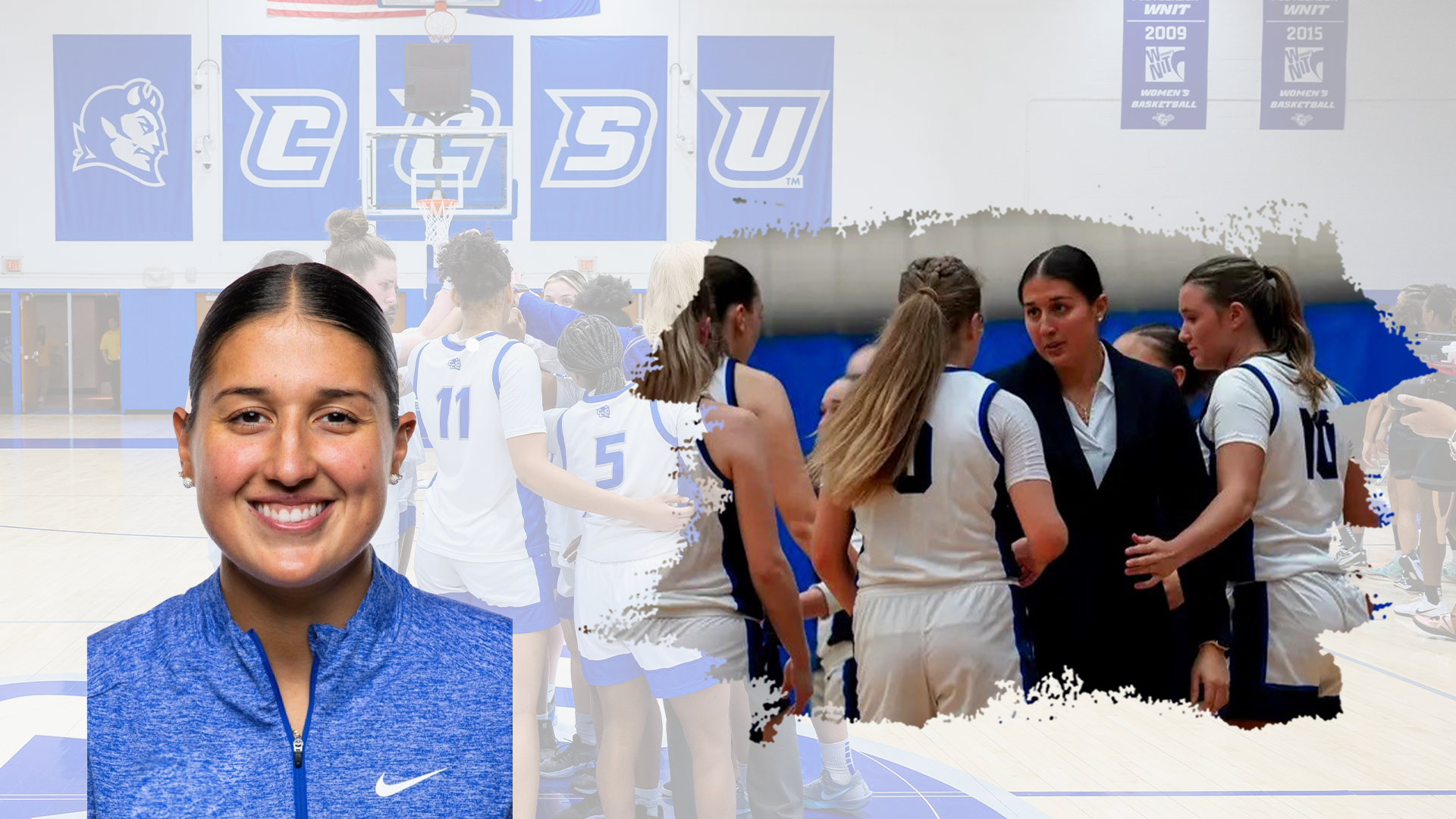 Julianna Bonilla joined the women's basketball coaching staff after a season at Southern.