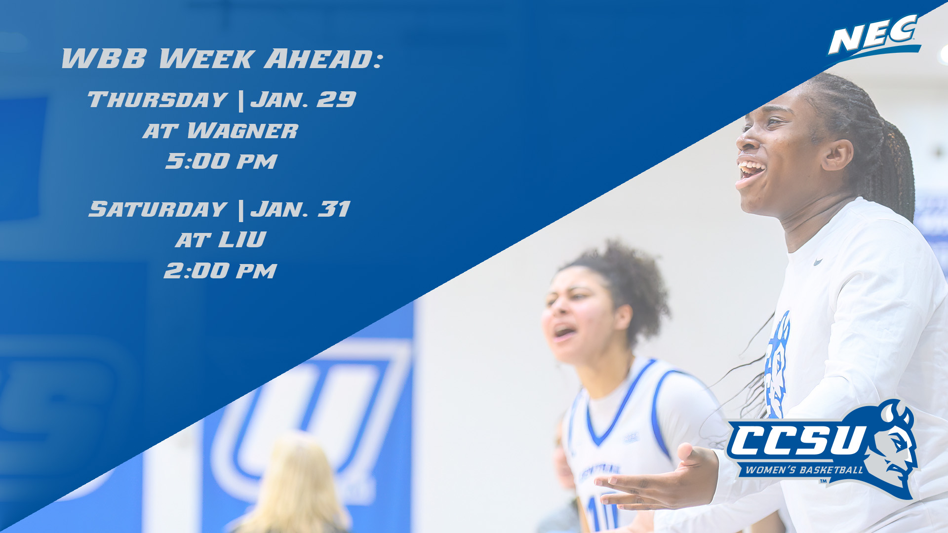 Women's Basketball Heads To Wagner, LIU For NEC Contests