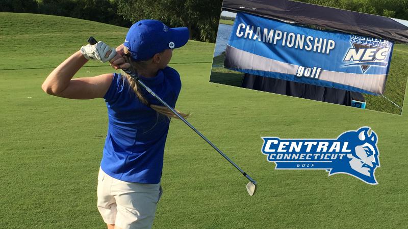Women's Golf in Second After Day One at NECs