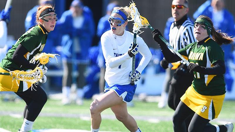 Vermont Tops CCSU 15-11 in Women's Lax