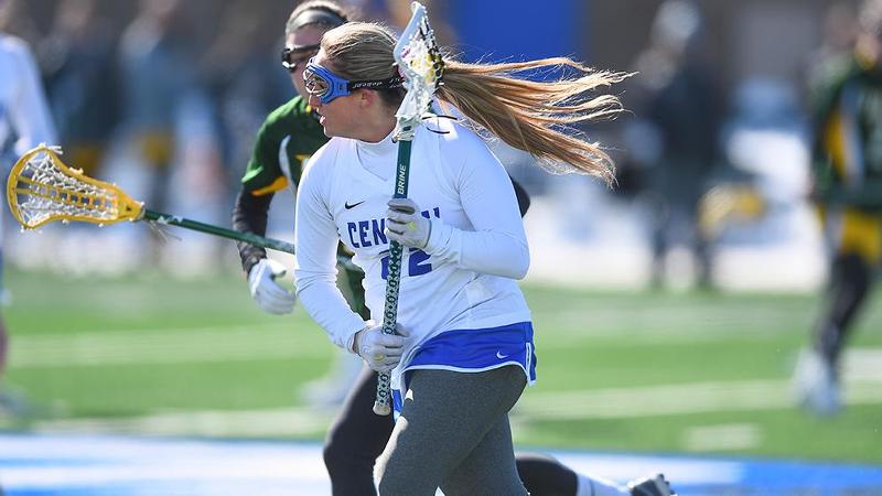 Women's Lax Stops Manhattan 5-3 on the Road