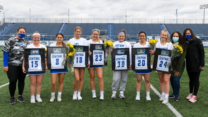 Women's Lacrosse Falls to Merrimack on Senior Day