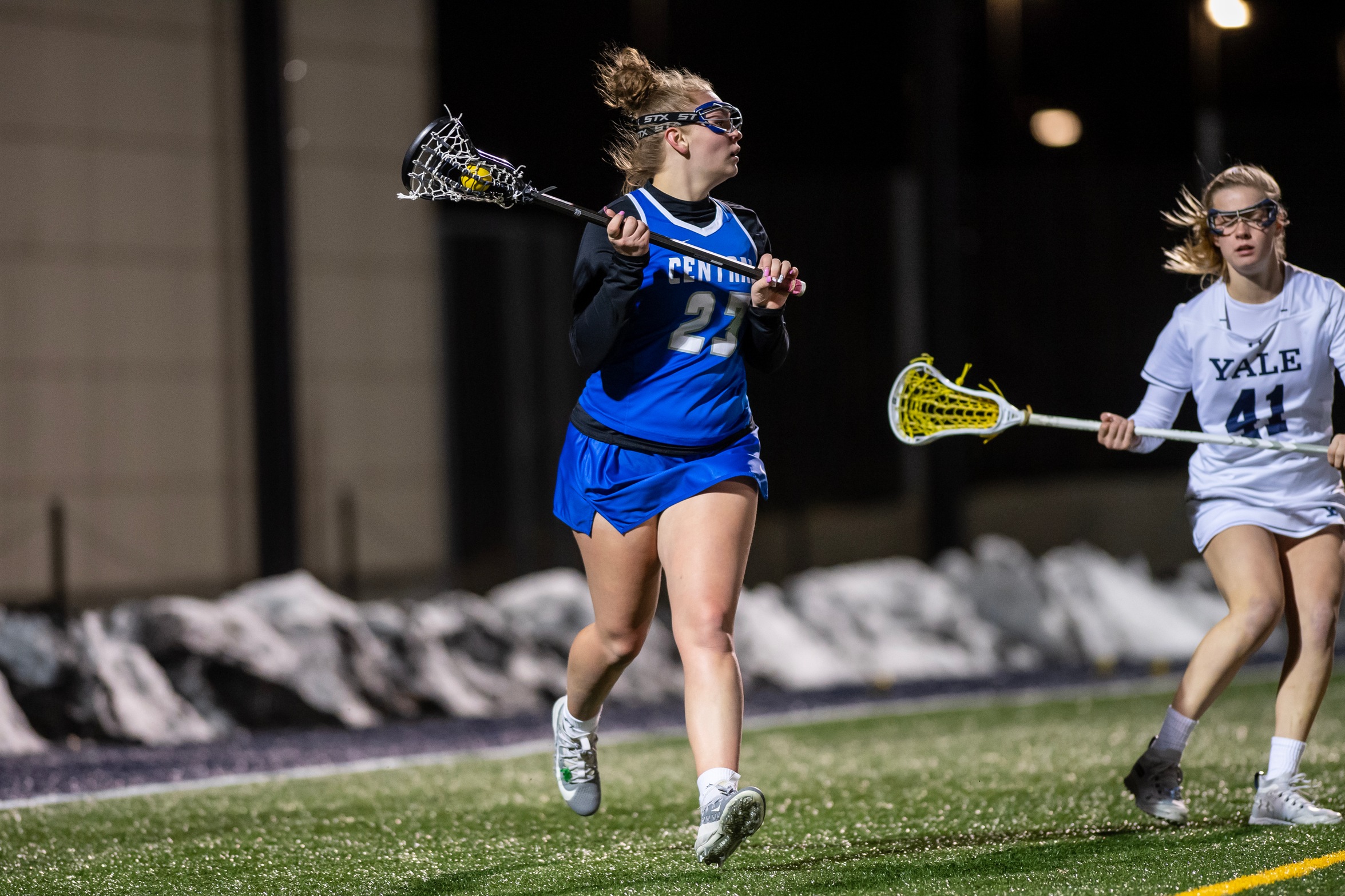 Shaelyn Yermal scored  the Blue Devils first goal of the 2024 season on Saturday. (Photo: Steve McLaughlin)
