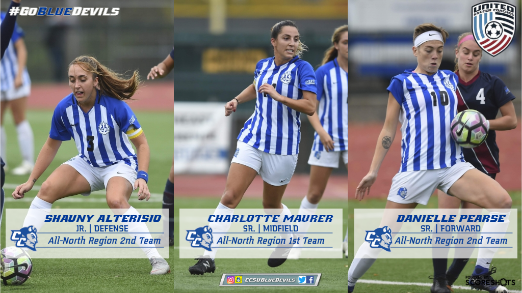 Women's Soccer Trio Earn All-Region Honors