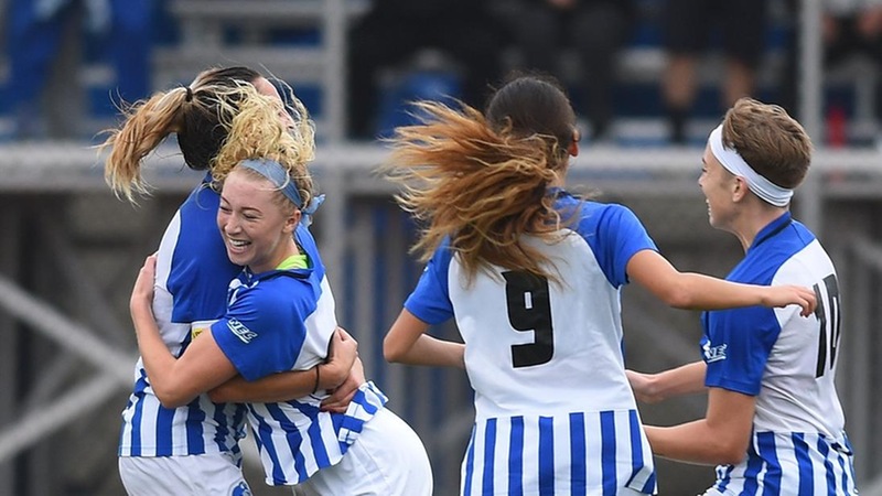 Women's Soccer Advances to NEC Title Game with 2-1 Win Over FDU