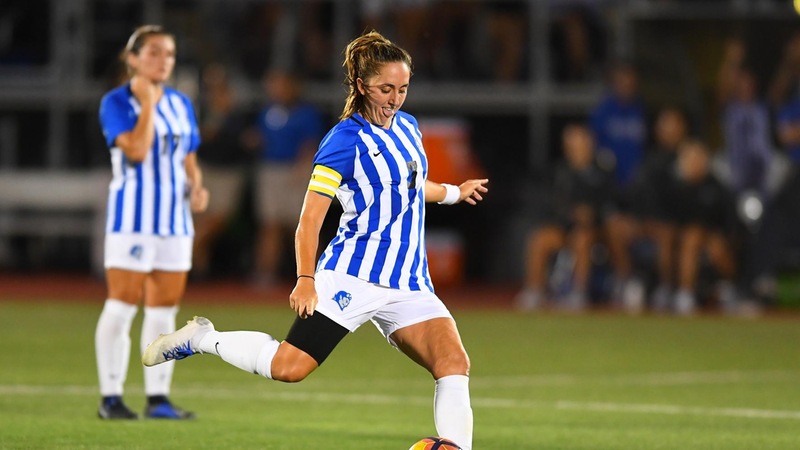Smith Tallies in 1-1 Tie Against Bryant