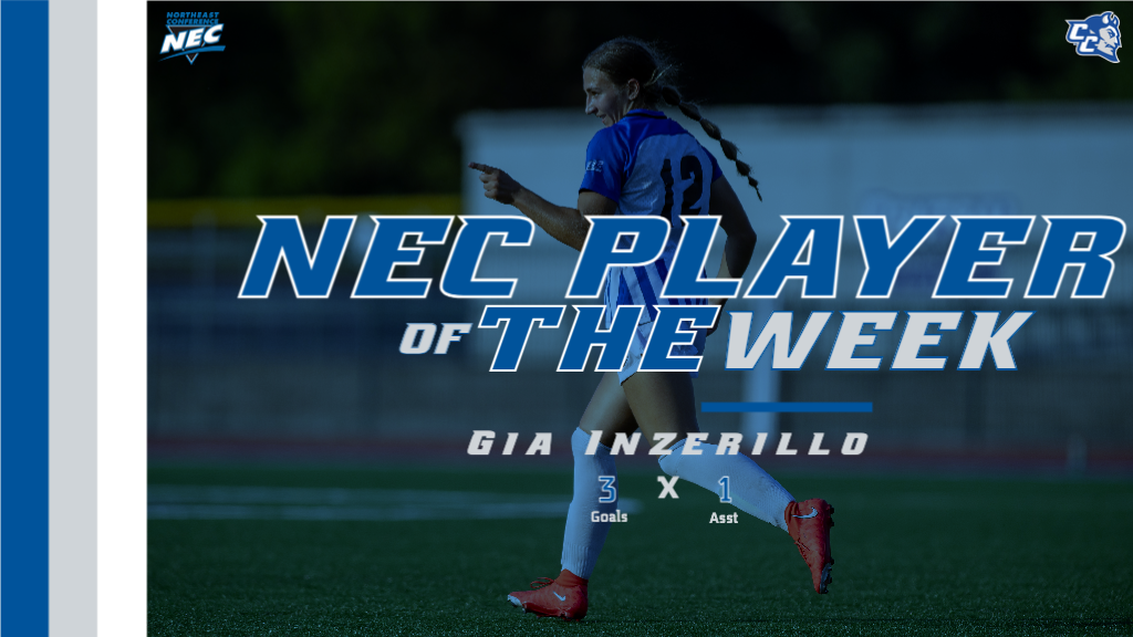 Inzerillo (again) Named NEC Women&rsquo;s Soccer Player of the Week