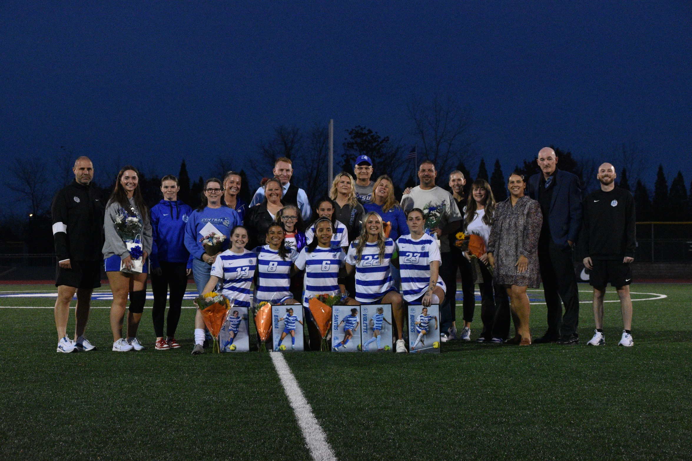 Women's Soccer Battles Stonehill To 2-2 Draw On Senior Night