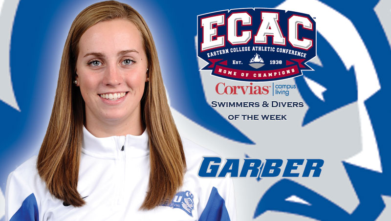 Garber Tabbed Corvias ECAC Rookie Of The Week