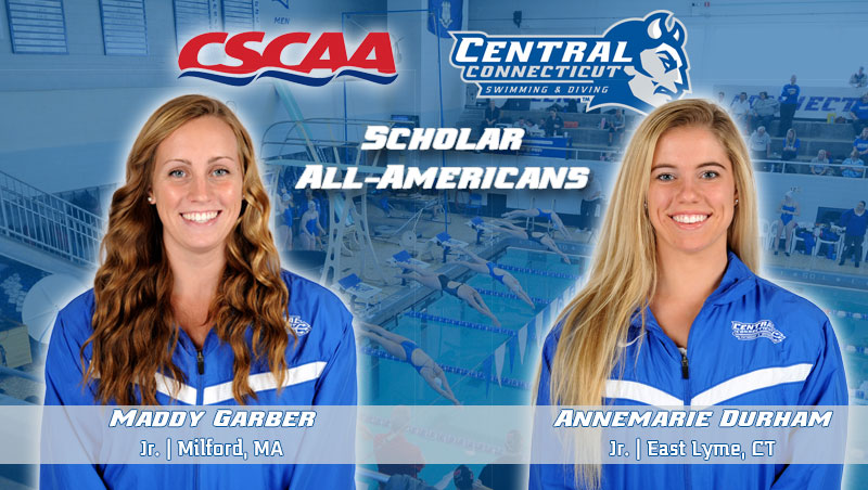 Garber, Durham Earn CSCAA Scholar All-America Recognition