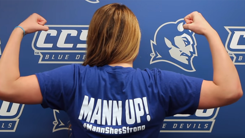 Swimming and Diving Honoring Teammate With Pledge to Raise Money for Cancer Research