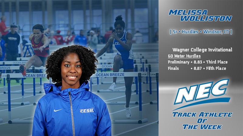 Wolliston Recognized by Northeast Conference