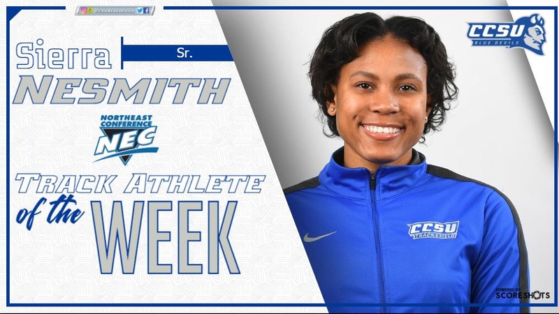 Nesmith Earns NEC Weekly Award