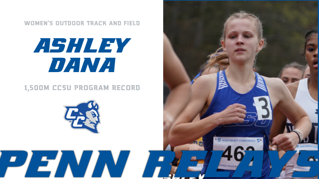 Dana Breaks Program Record in the 1,500m at Penn Relays