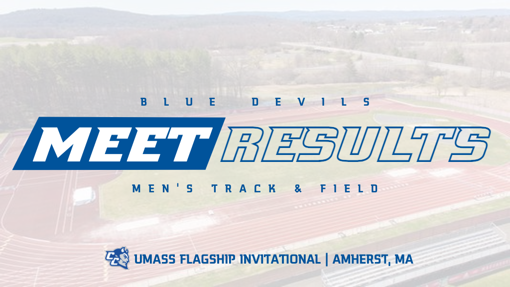 Williams Jr Breaks Hurdles Record as Blue Devils Take Fourth at UMass