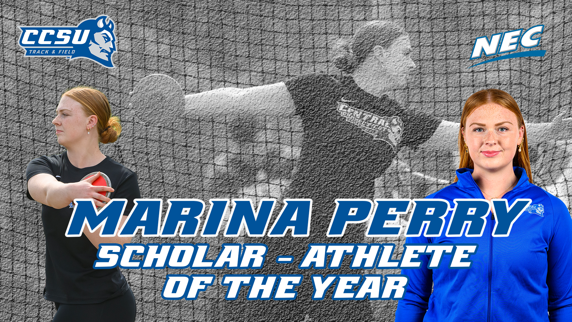Perry Named NEC Scholar-Athlete of the Year