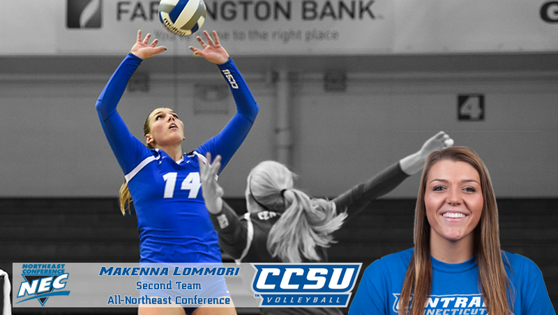 Lommori Earns All-Northeast Conference Recognition
