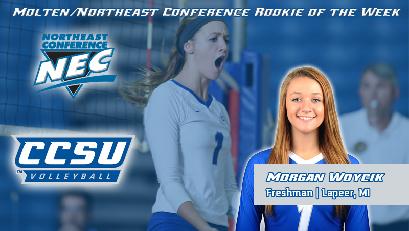 Woycik Earns NEC Rookie of the Week Honor