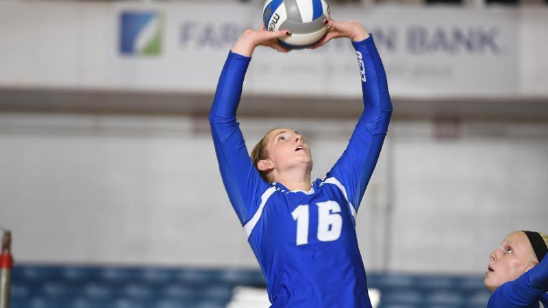 Volleyball Drops Finale at Big Green Invitational to Army, 3-0