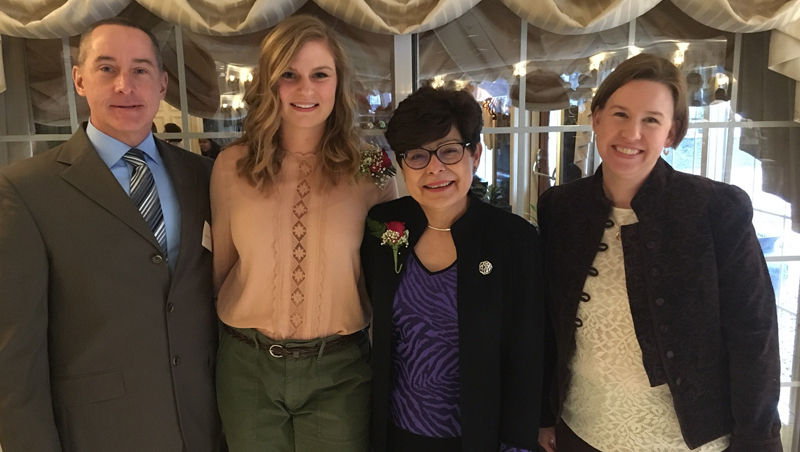 Nicole Dean Honored as Henry Barnard Distinguished Student