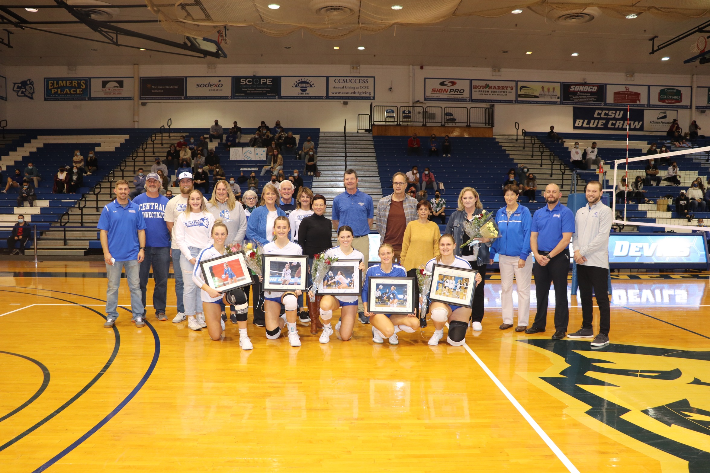 Volleyball Falls to Bryant in Season Finale