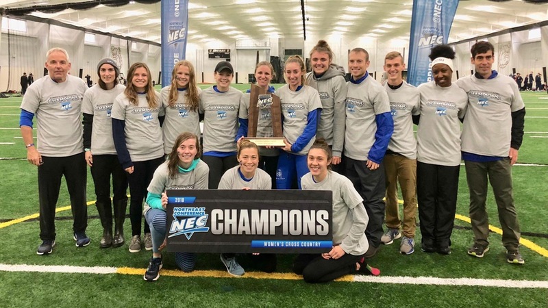 Women's Cross Country wins NEC Championship