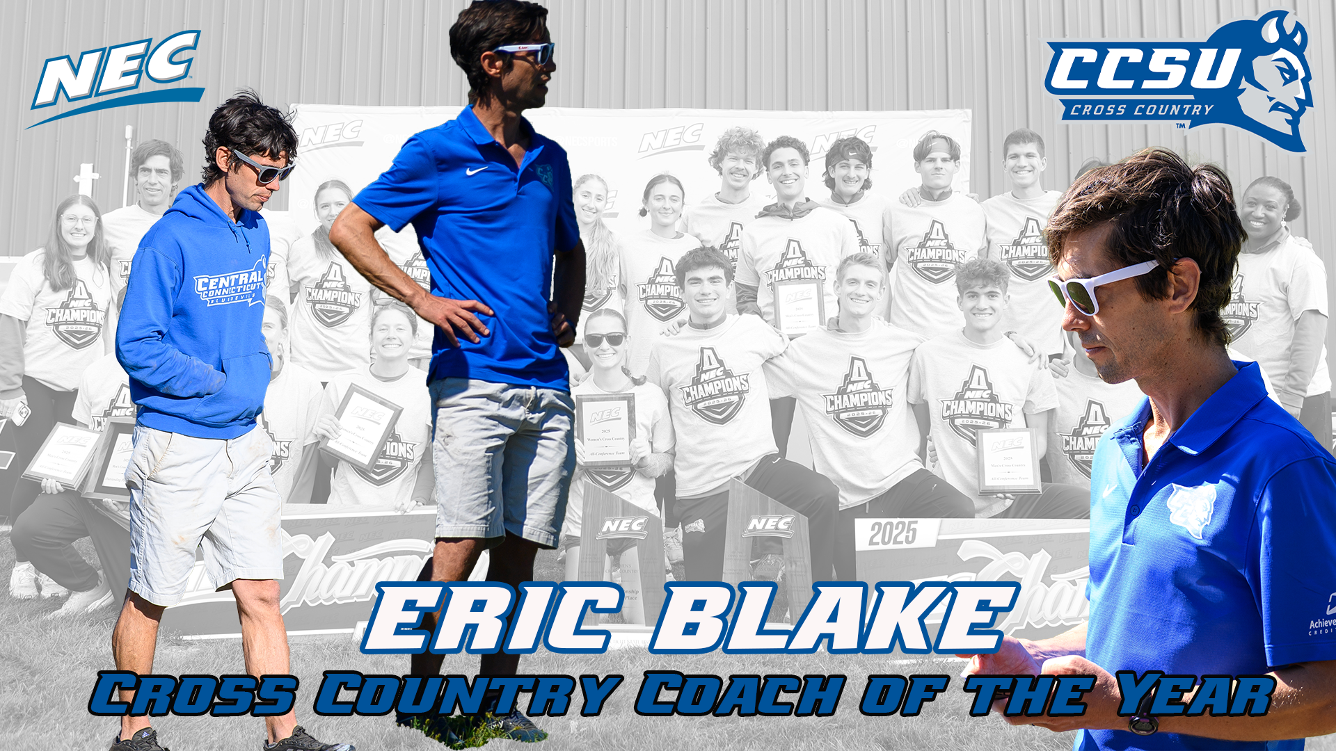 Blake Named NEC Cross Country Coach Of The Year